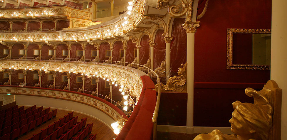 Balconata del Teatro Petruzzelli dopo il restauro del 2009