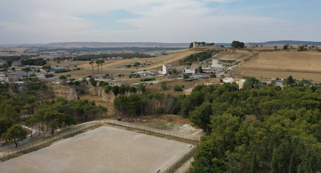 gravina area verde grottesolagne